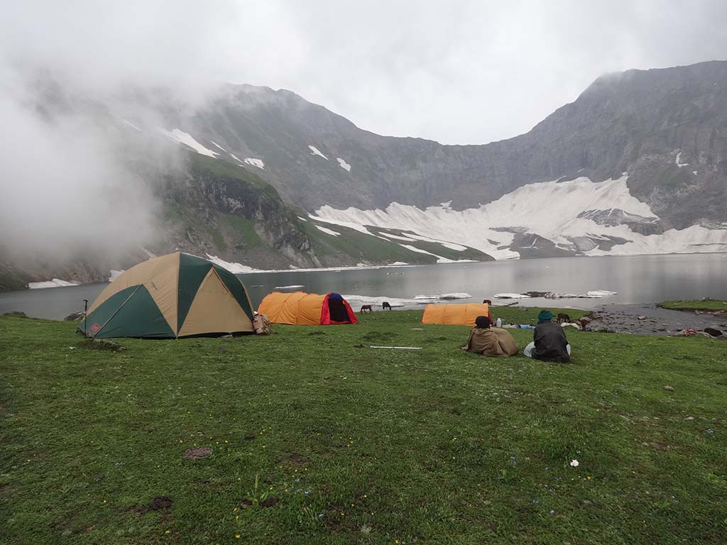 Camping Spots at Ratti Gali Lake 2025